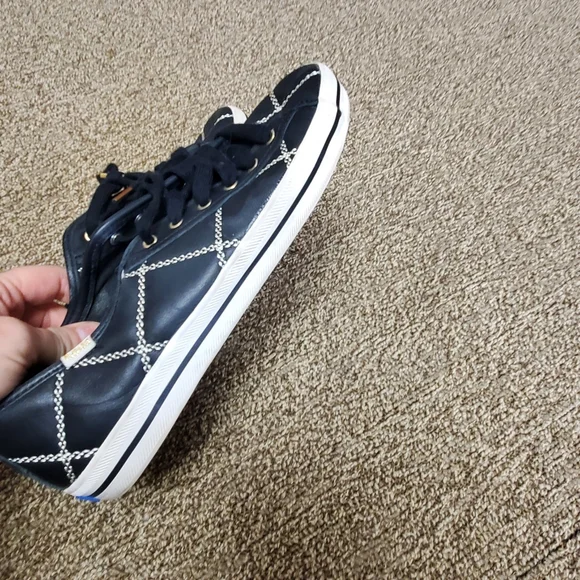 Lot of 2 Kate Spade for Keds quilted lace up sneakers size 8 US - Picture 5 of 8